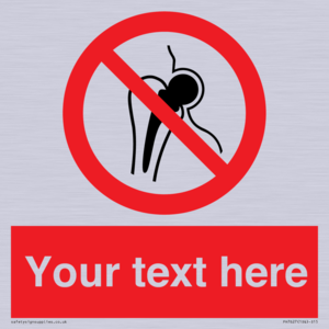 Custom prohibition No metallic implants